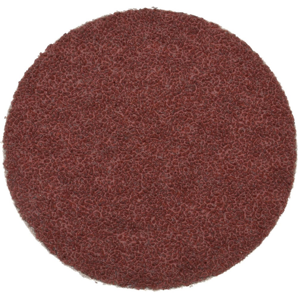 Quick-Change Disc: Twist, 3" Disc Dia, 36 Grit, Aluminum Oxide, Coated