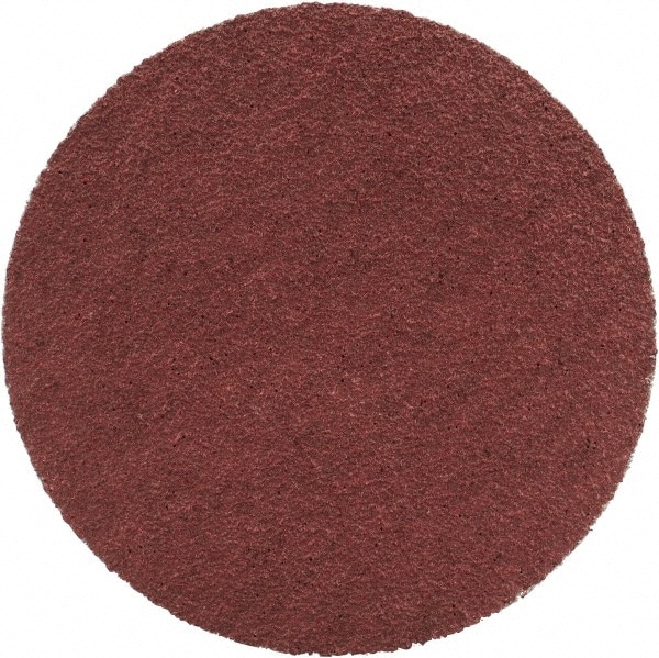 Quick-Change Disc: Twist, 3" Disc Dia, 60 Grit, Aluminum Oxide, Coated