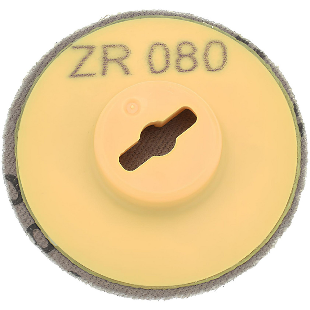 Klingspor QuickChange Disc QDC, 2" Dia, 80 Grit, Zirconia Alumina