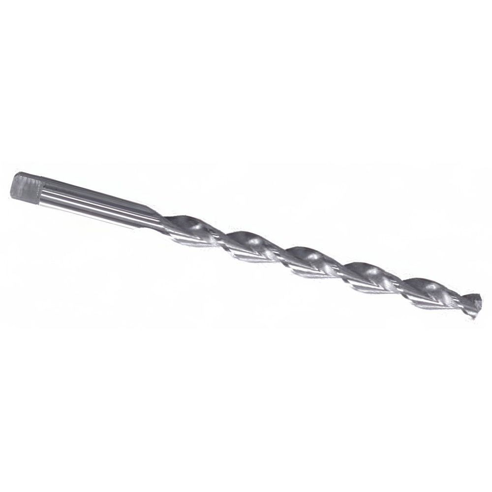 Chicago-Latrobe Taper Length Drill Bit: Series 120DH, #20, 135 ° Point, High Speed Steel - Bright/Uncoated, 104.78 mm Flute Length, 5-3/4" OAL