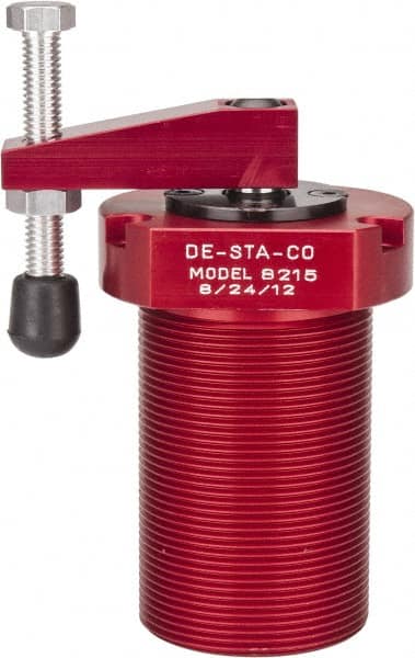 De-Sta-Co 8215 Air Swing Clamp: 89.92 lb Clamp Force, Right Hand Swing, 0.8465" Stroke, Single Acting 