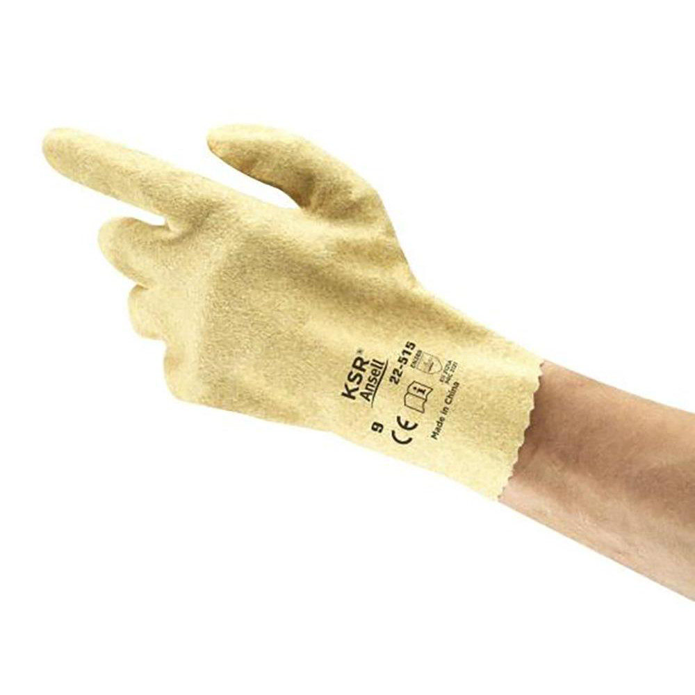 Work Gloves: Activarmr 22-515, Size Small, PVC-Coated Cotton, Mechanic's & Lifting - White, 9-1/2" OAL, Cotton Lined, Non-Slip Grip, Pair