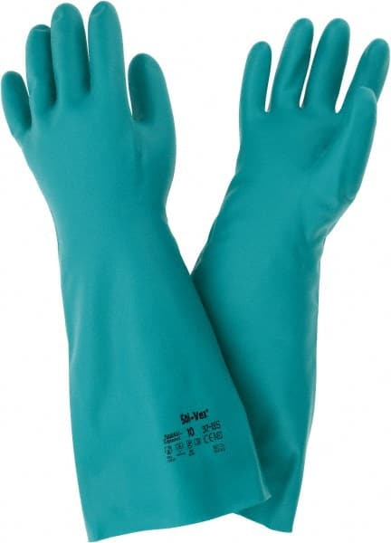 Ansell - Chemical Resistant Gloves: Size Medium, 22.00 Thick 