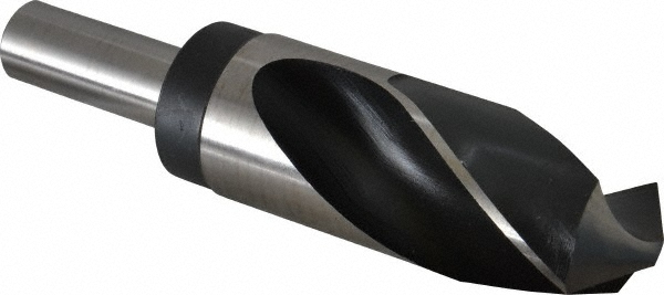 Hertel 306 1-1/2 Reduced Shank Drill Bit: 1-1/2 Dia, 3/4 Shank Dia, 118 0, High Speed Steel Image