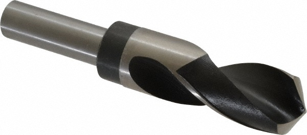 Hertel 306 1-3/16 Reduced Shank Drill Bit: 1-3/16 Dia, 3/4 Shank Dia, 118 0, High Speed Steel Image