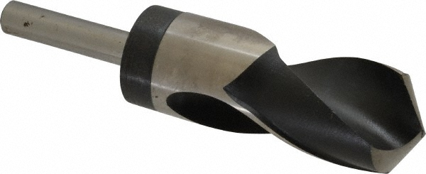Hertel 306 1-15/32 Reduced Shank Drill Bit: 1-15/32 Dia, 3/4 Shank Dia, 118 0, High Speed Steel Image