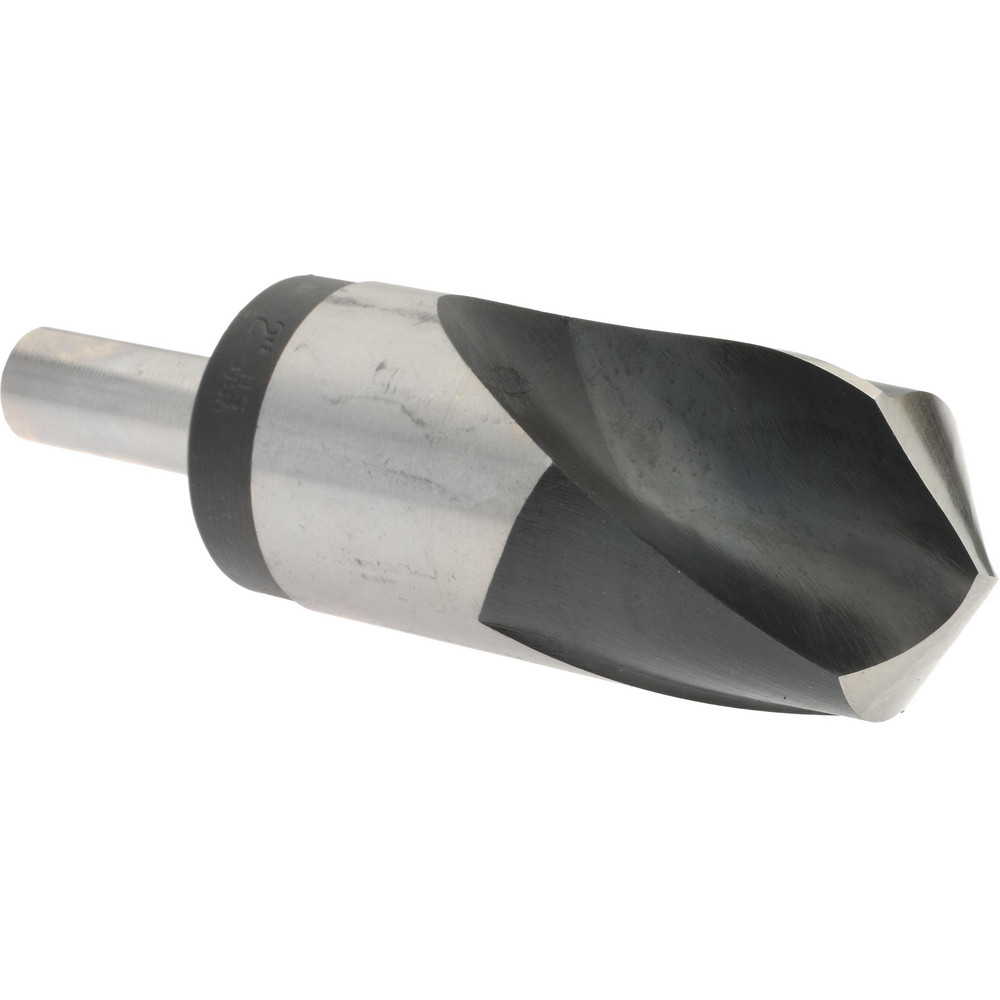 Hertel 306 2 Reduced Shank Drill Bit: 2 Dia, 3/4 Shank Dia, 118 0, High Speed Steel Image
