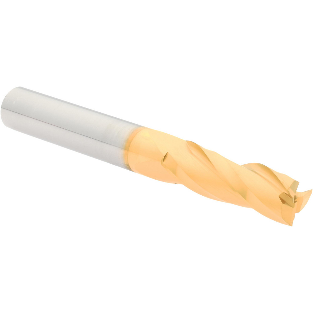 Hertel 750617 Square End Mill: 3/8 Dia, 1-1/8 LOC, 3/8 Shank Dia, 3 OAL, 3 Flutes, Solid Carbide Image