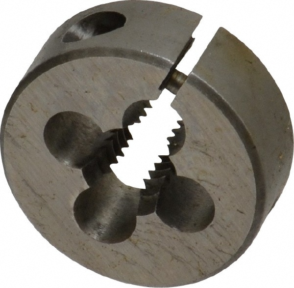 Cle-Line C65147 Round Die: 5/16-18, 3/8" OD, Carbon Steel Image