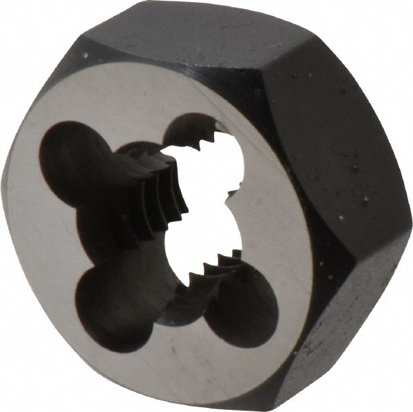 Cle-Line C65610 Hex Rethreading Die: 1/2-13 Thread, Right Hand, Carbon Steel Image