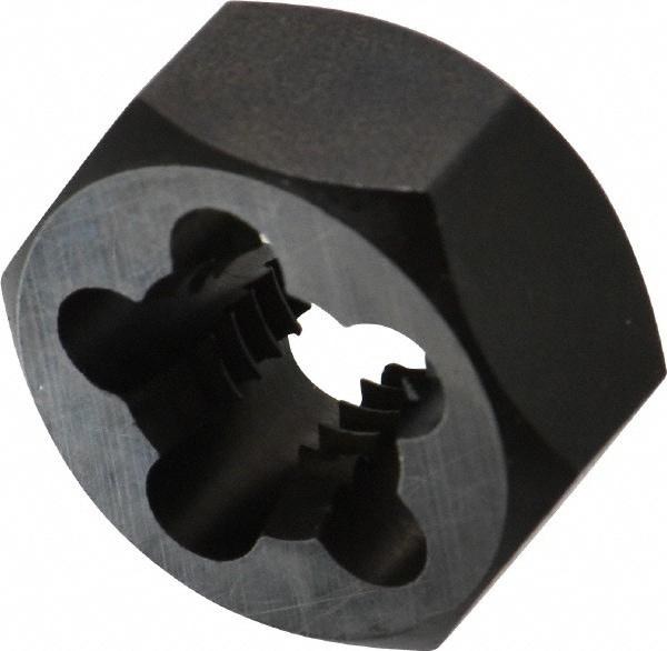 Cle-Line C65614 Hex Rethreading Die: 5/8-11 Thread, Right Hand, Carbon Steel 