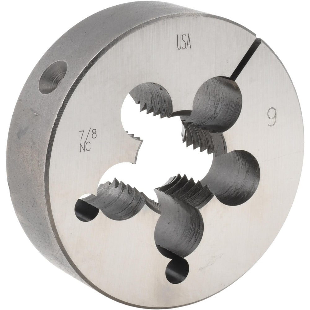 Round Die: 7/8-9, Carbon Steel