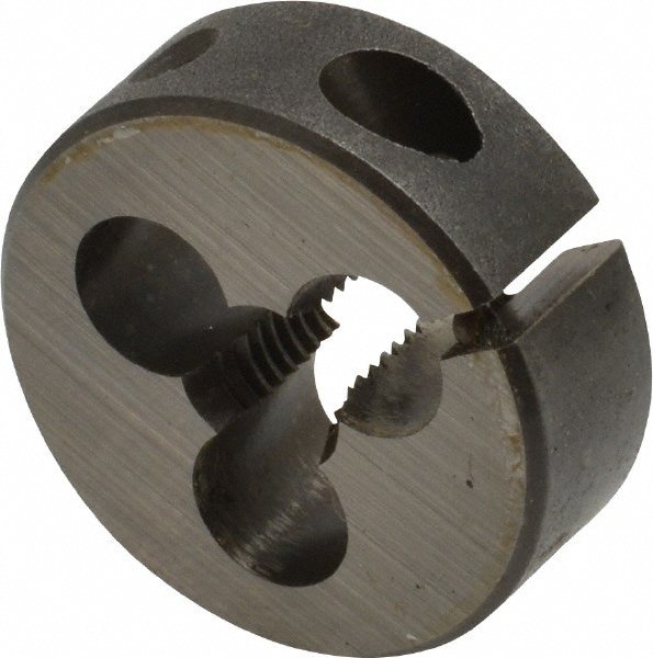 Cle-Line C65142 Round Die: 1/4-28, 3/8" OD, Carbon Steel Image