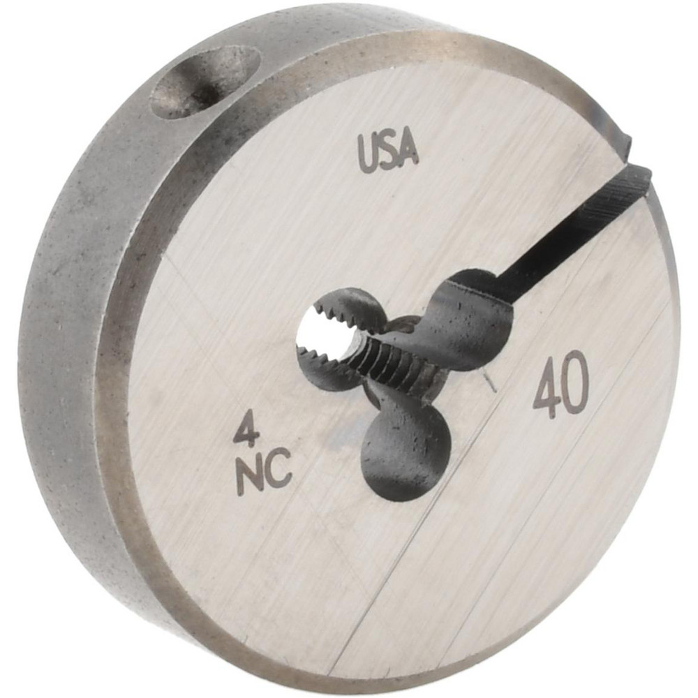 Round Die: #4-40, Carbon Steel