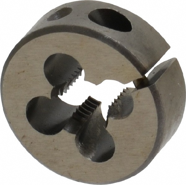 Cle-Line C65148 Round Die: 5/16-24, 3/8" OD, Carbon Steel 