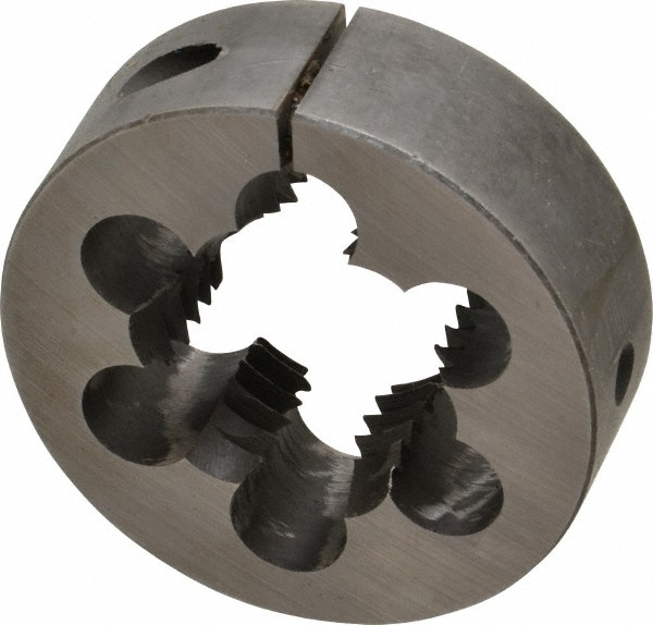 Cle-Line C65449 Round Die: 1-1/2-6, 1" OD, Carbon Steel 