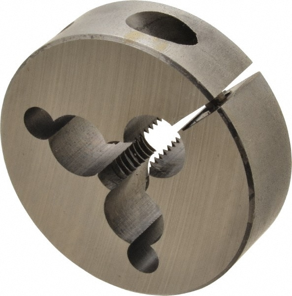 Cle-Line C65280 Round Die: 3/8-16, 5/8" OD, Carbon Steel 