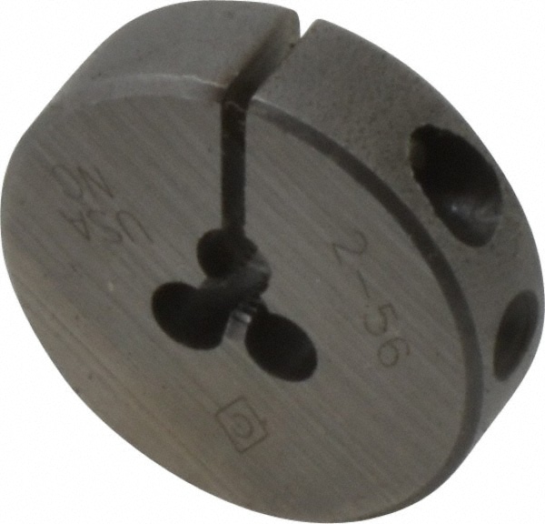 Cle-Line C65036 Round Die: #2-56, Carbon Steel 