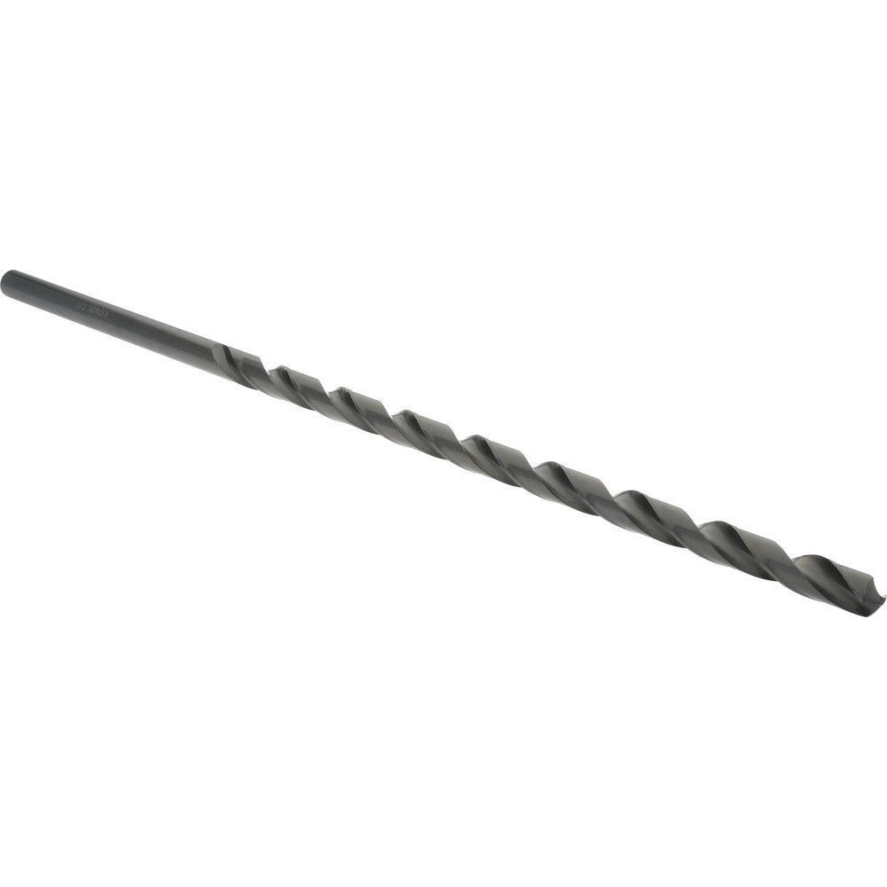 Hertel 218.5 Extra Length Drill Bit: 0.5" Dia, 118 &deg;, High Speed Steel Image