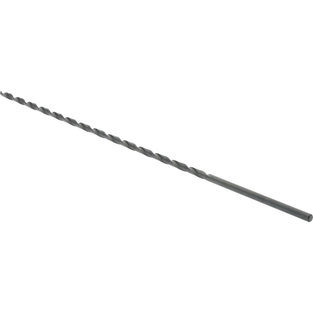 Hertel Extra Length Drill Bit 3/16" Dia, 118 ° Point, High Speed