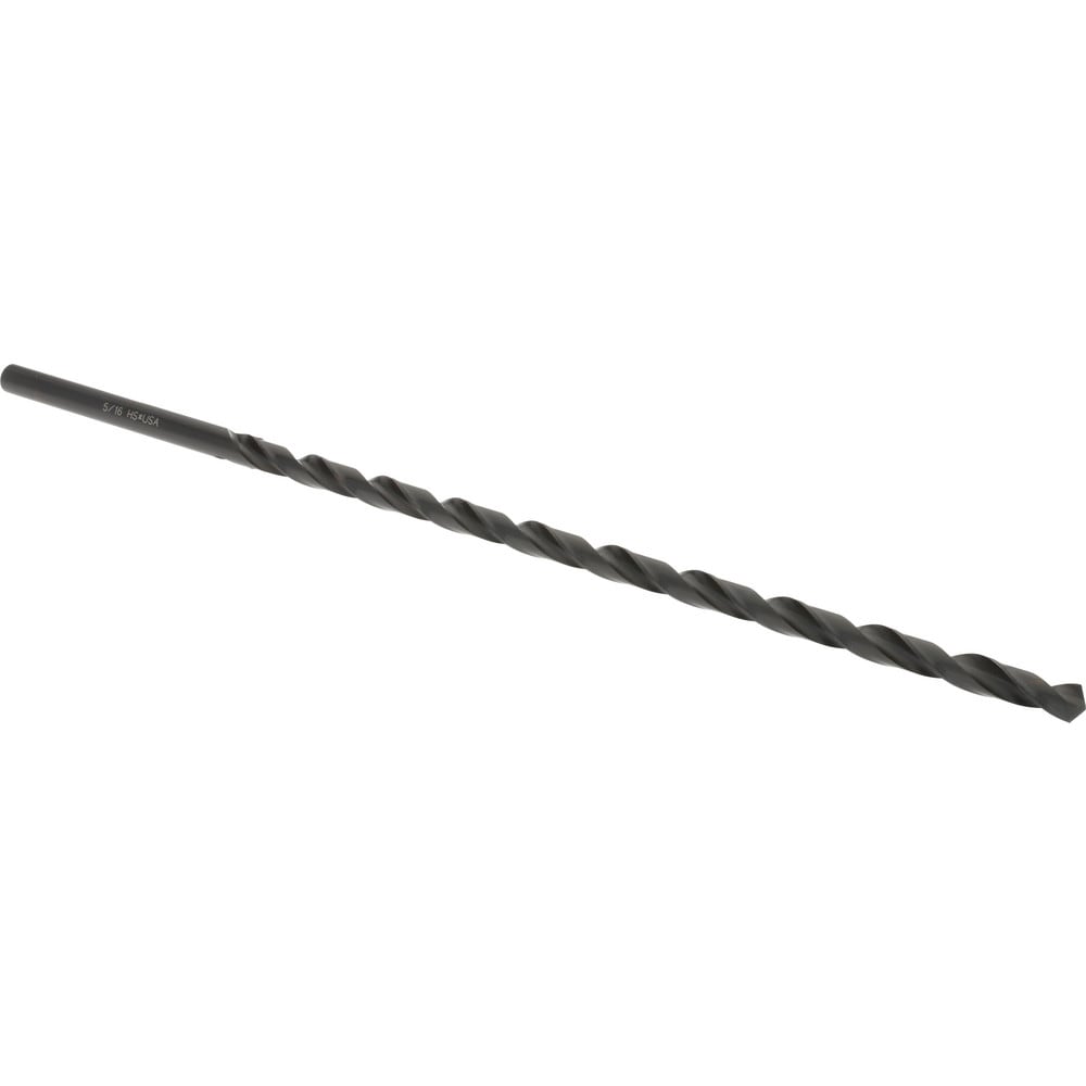 Hertel 212  5/16 Extra Length Drill Bit: 0.3125" Dia, 118 °, High Speed Steel Image