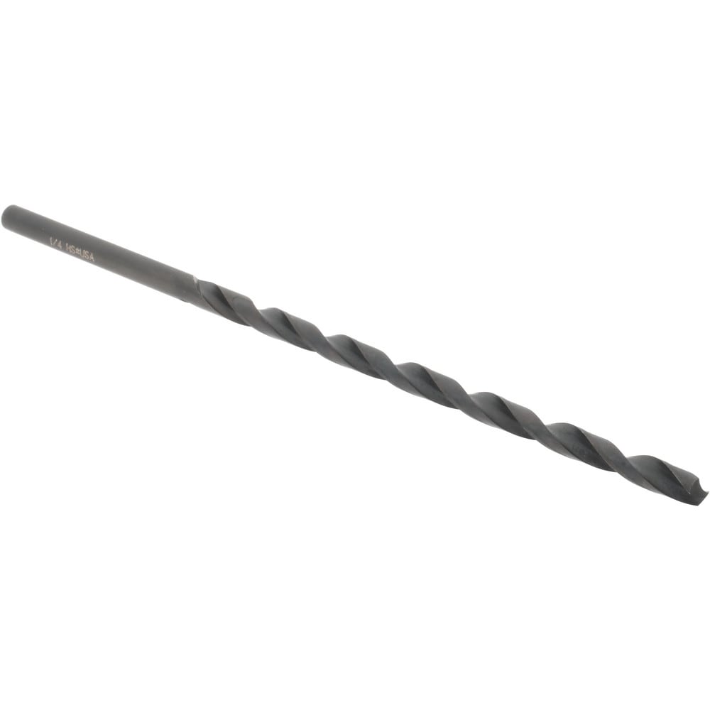 Hertel 208.25 Extra Length Drill Bit: 0.25" Dia, 118 °, High Speed Steel Image