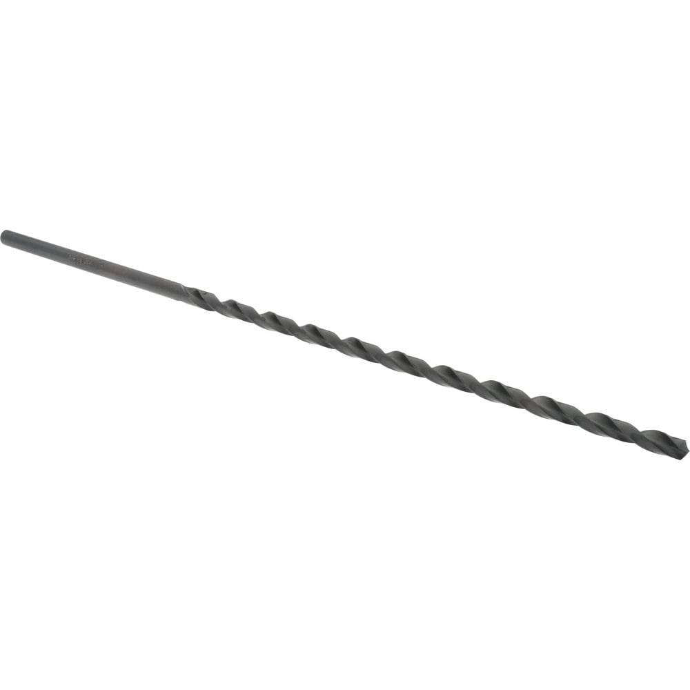 Hertel 218.375 Extra Length Drill Bit: 0.375" Dia, 118 °, High Speed Steel Image