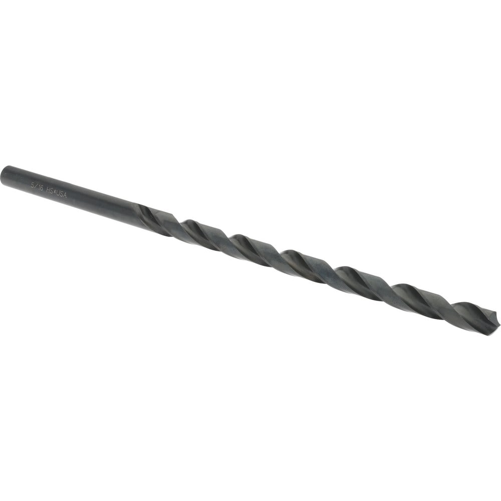 Hertel 208  5/16 Extra Length Drill Bit: 0.3125" Dia, 118 °, High Speed Steel Image