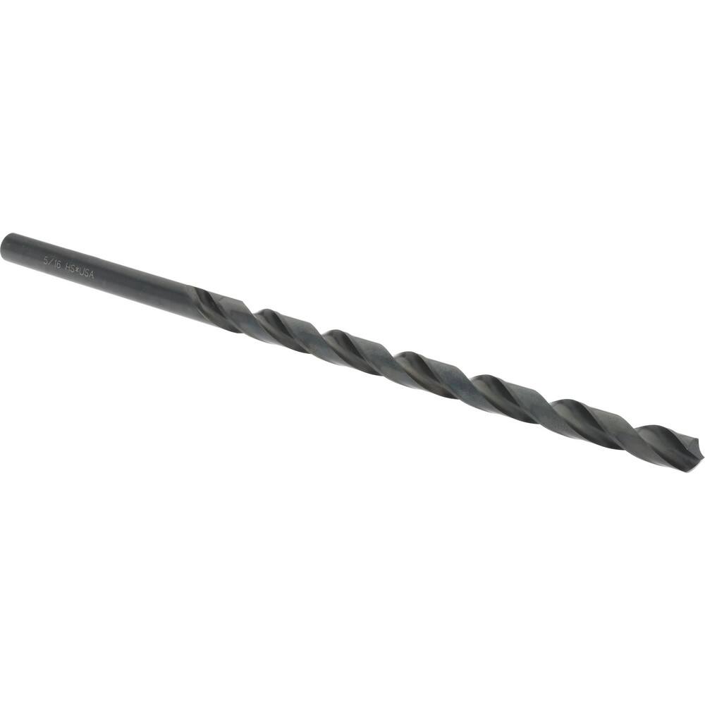 Extra Length Drill Bit: 0.3125" Dia, 118 °, High Speed Steel