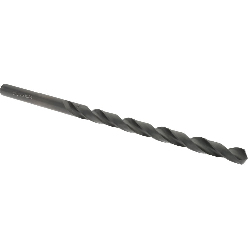 Hertel 208.375 Extra Length Drill Bit: 0.375" Dia, 118 °, High Speed Steel Image