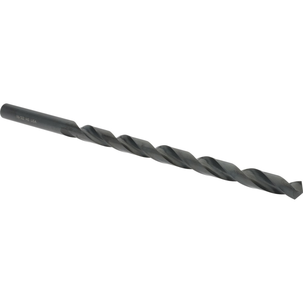 Hertel 212.59375 Extra Length Drill Bit: 0.5938" Dia, 118 °, High Speed Steel Image