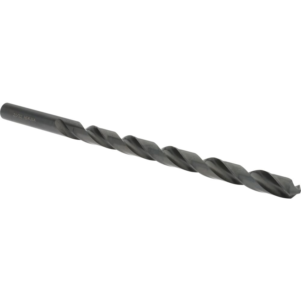 Hertel 212.65625 Extra Length Drill Bit: 0.6562" Dia, 118 °, High Speed Steel Image