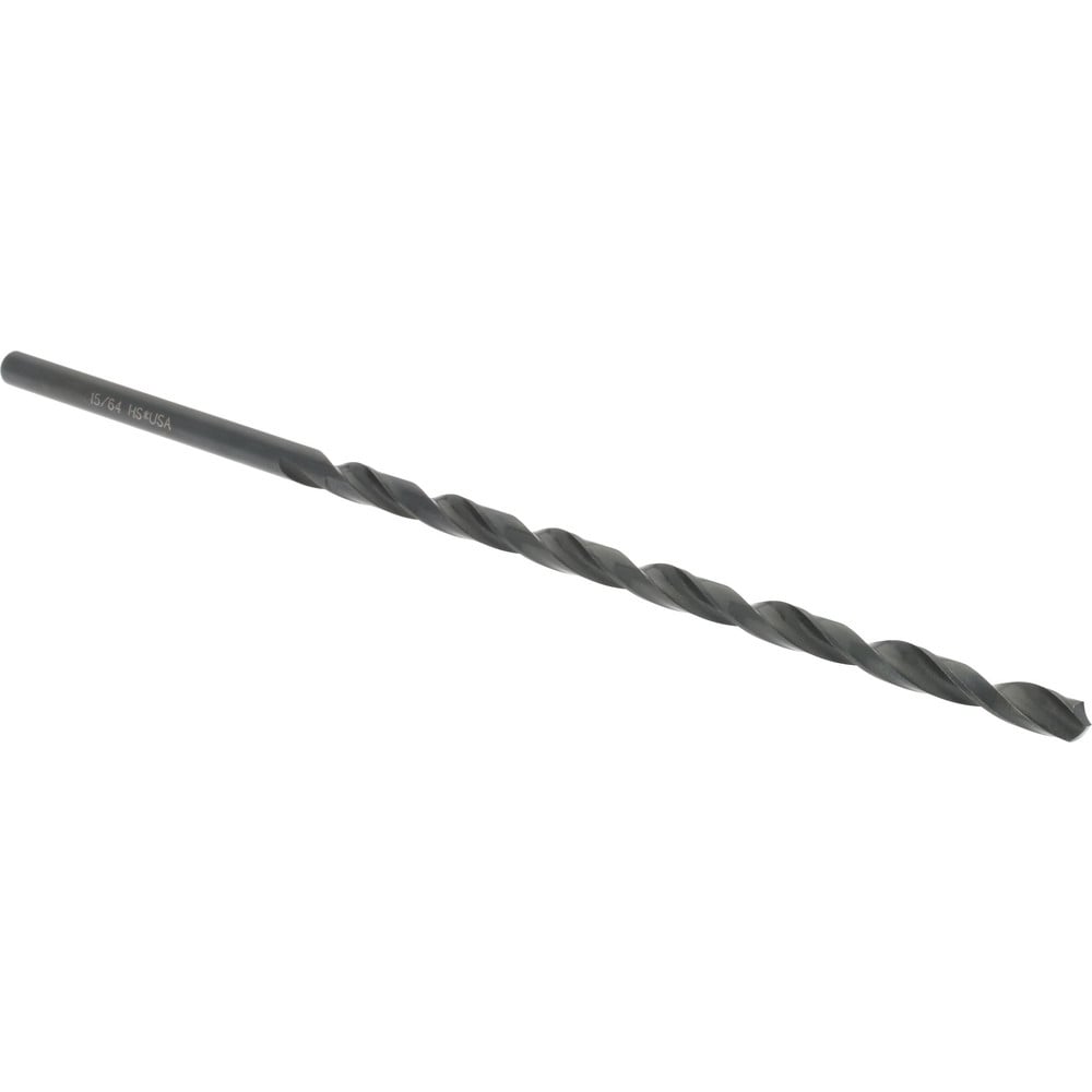 Hertel 208.234375 Extra Length Drill Bit: 0.2344" Dia, 118 °, High Speed Steel Image