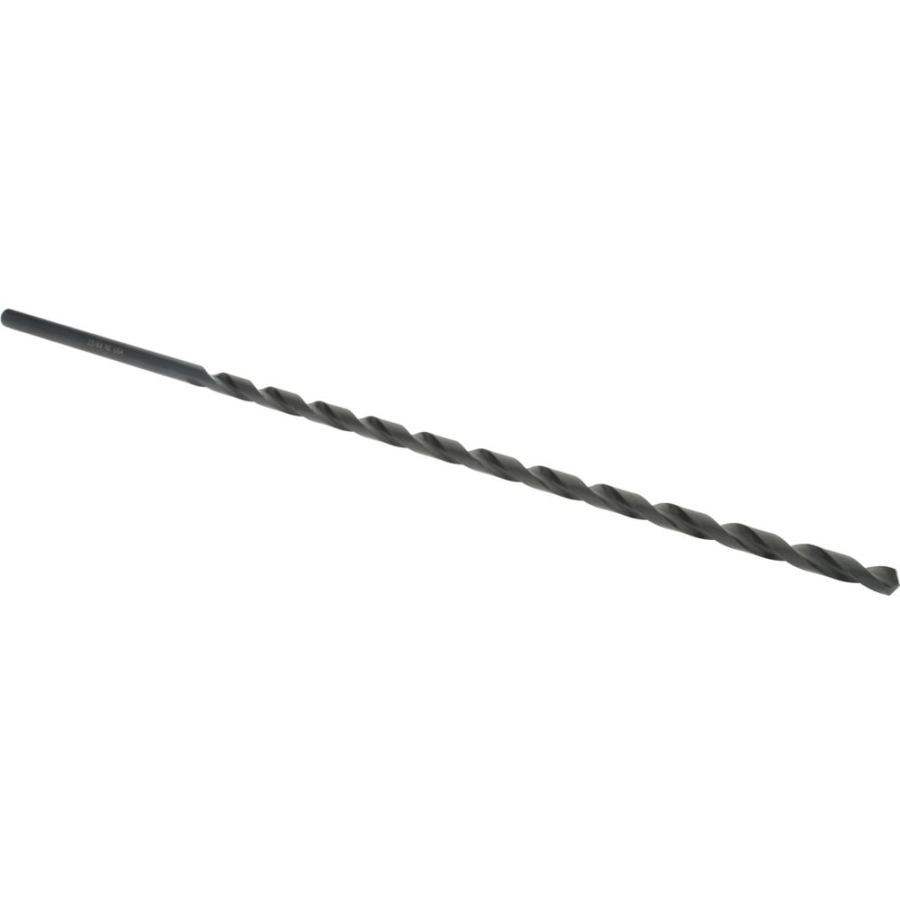 Hertel 218.359375 Extra Length Drill Bit: 0.3594" Dia, 118 °, High Speed Steel Image