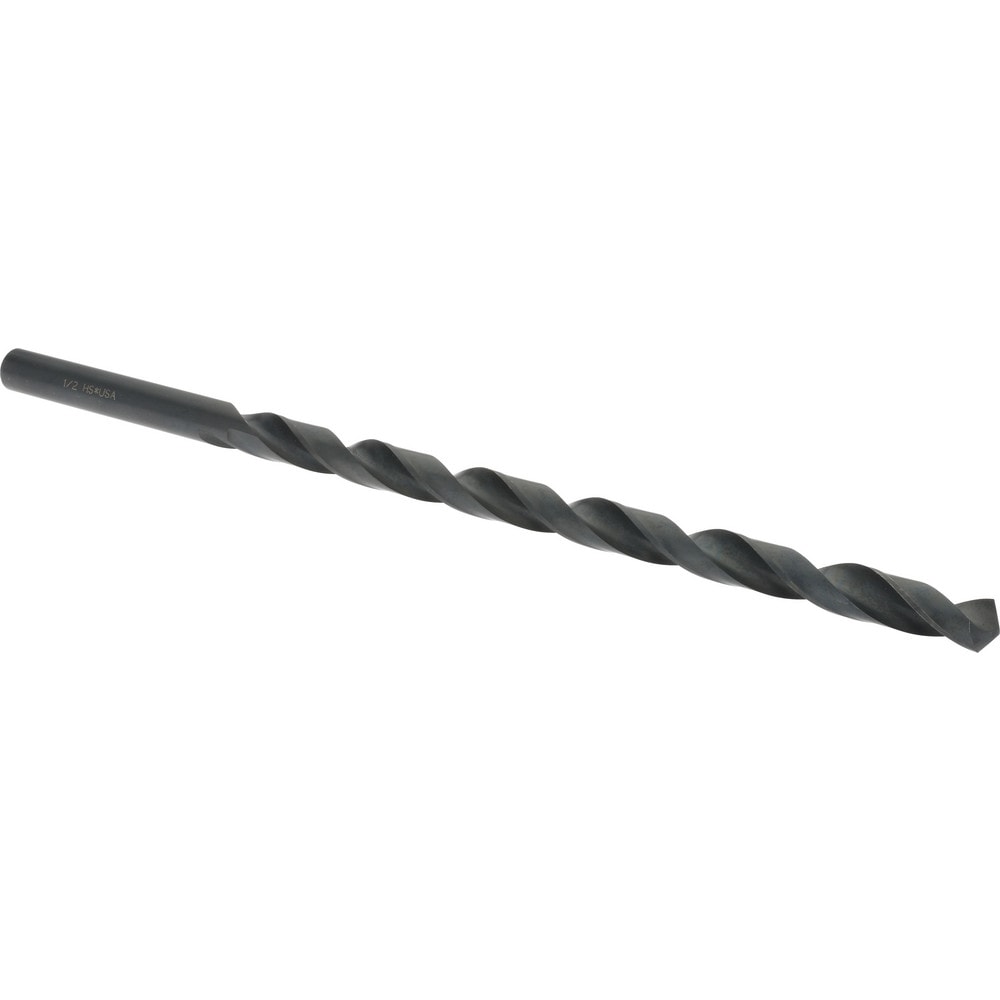 Hertel 212.5 Extra Length Drill Bit: 0.5" Dia, 118 °, High Speed Steel Image