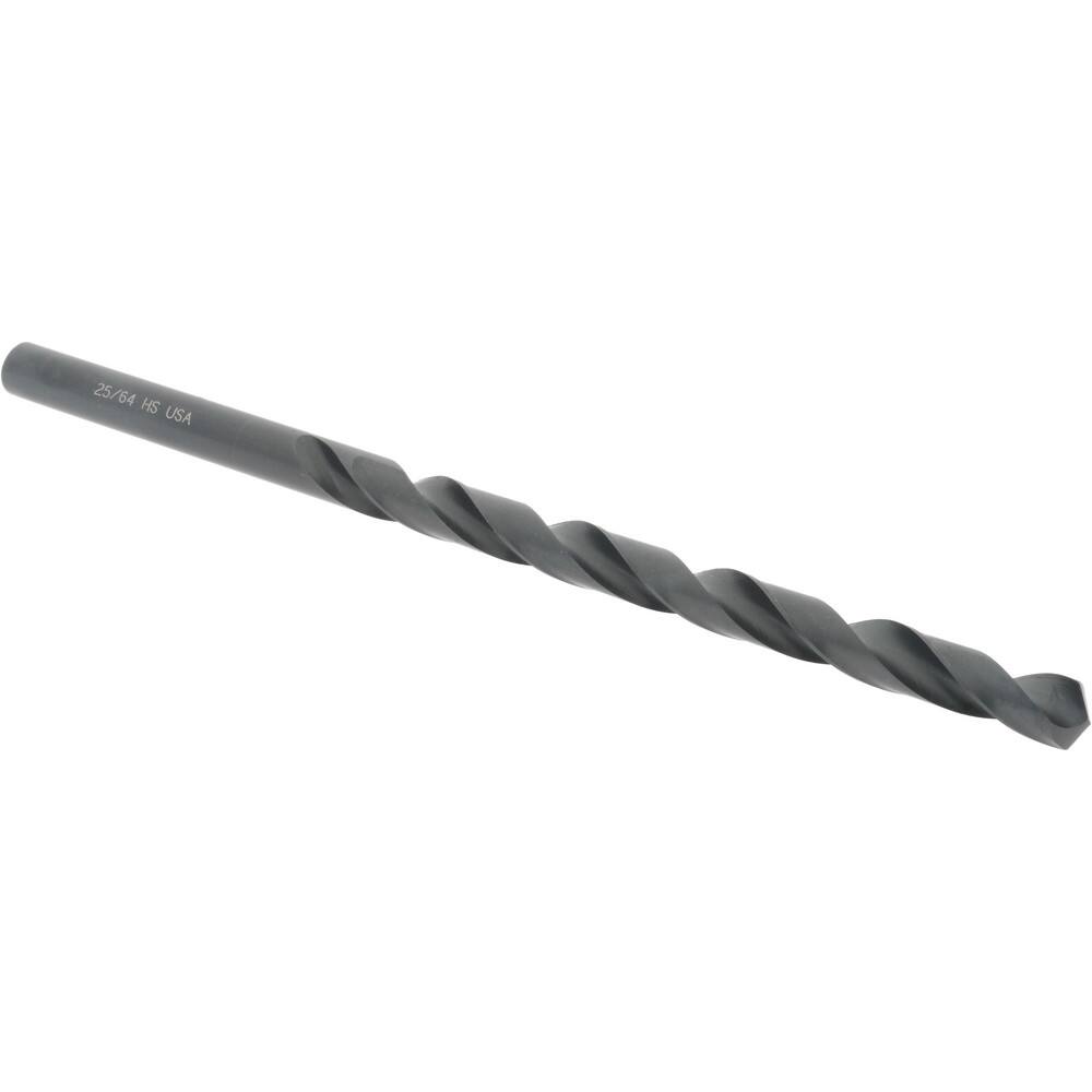 Extra Length Drill Bit: 0.3906" Dia, 118 °, High Speed Steel