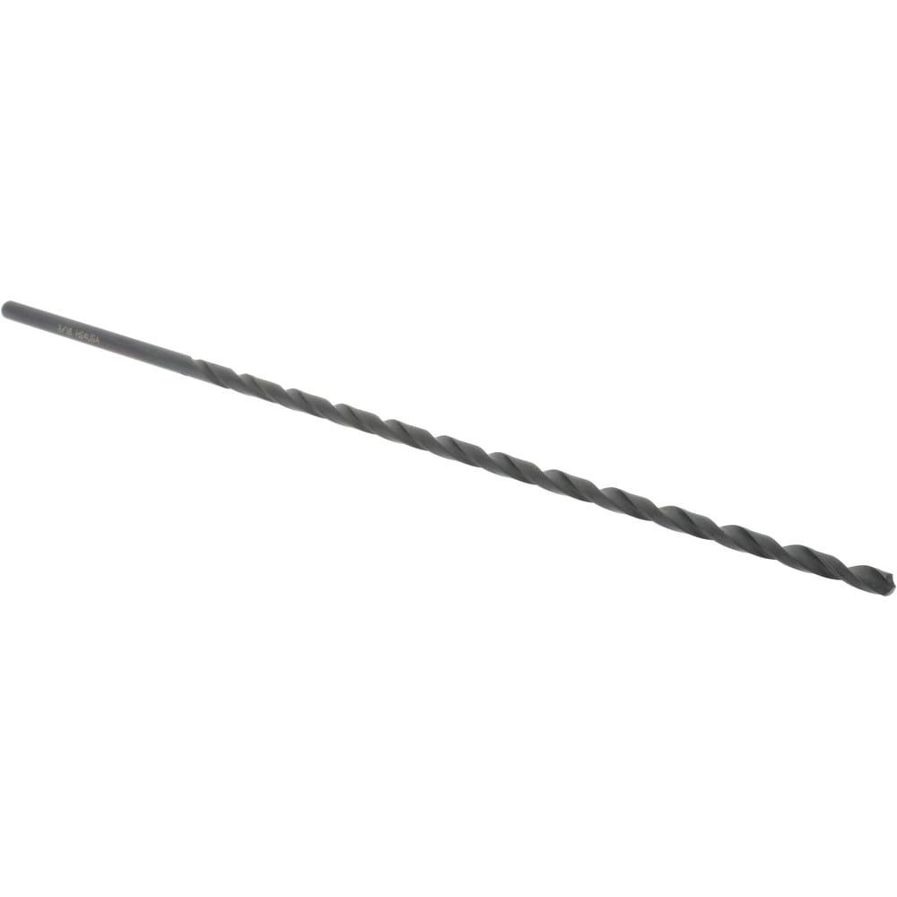 Hertel 208B 3/16 Extra Length Drill Bit: 0.1875" Dia, 118 °, High Speed Steel Image