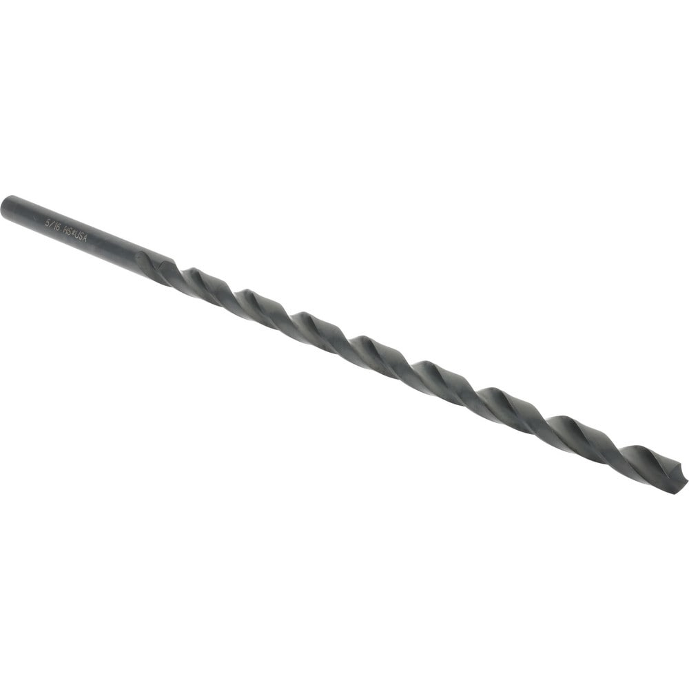 Hertel 208B 5/16 Extra Length Drill Bit: 0.3125" Dia, 118 °, High Speed Steel Image