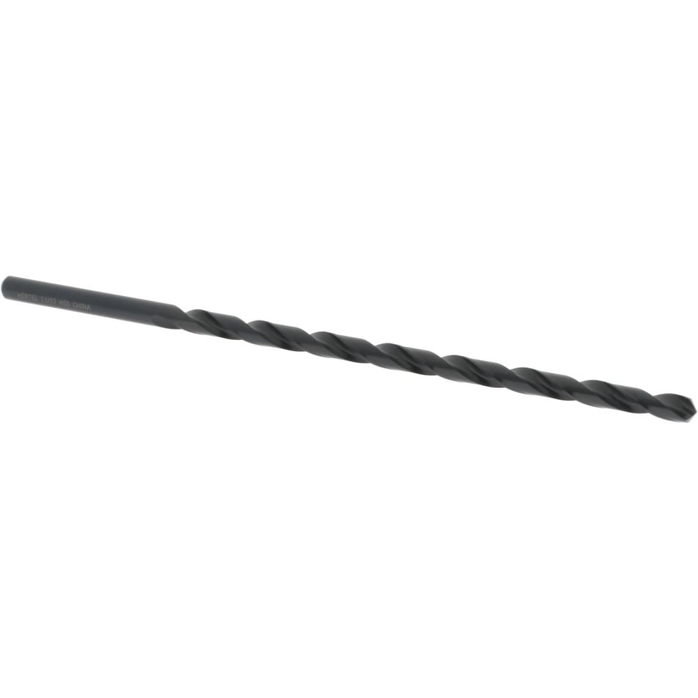 Hertel 208B 11/32 Extra Length Drill Bit: 0.3438" Dia, 118 °, High Speed Steel Image