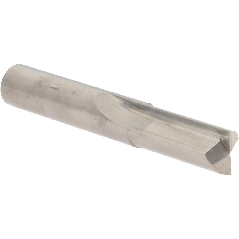 Hertel 89318406 Square End Mill: 7/16 Dia, 1 LOC, 7/16 Shank Dia, 2-3/4 OAL, 2 Flutes, Solid Carbide Image