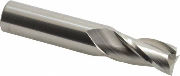 Hertel E599924725 Square End Mill: 11/16 Dia, 1-3/8 LOC, 3/4 Shank Dia, 4 OAL, 3 Flutes, Solid Carbide Image