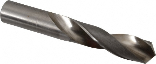 Hertel 89321210 Screw Machine Length Drill Bit: 0.8438" Dia, 118 °, High Speed Steel Image