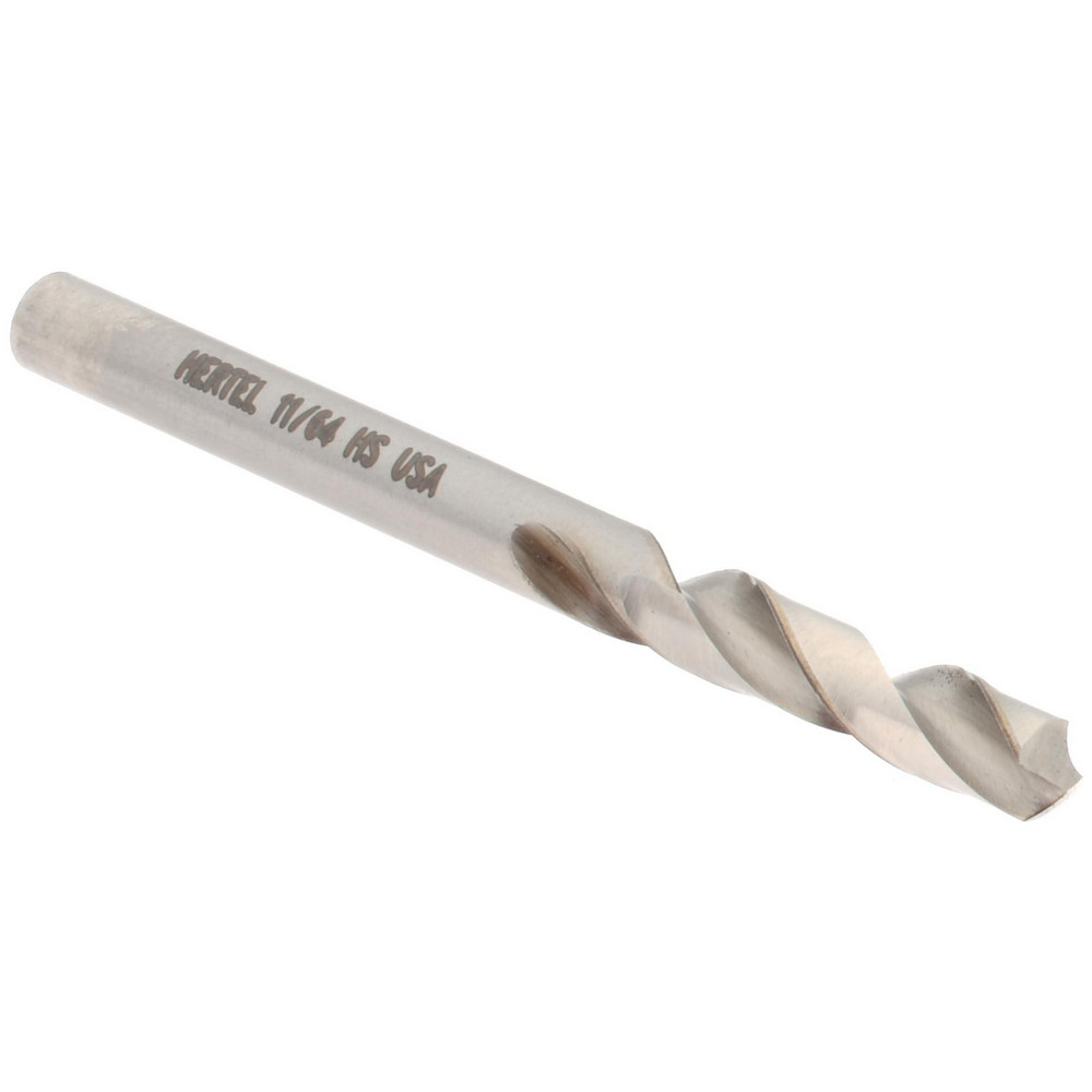 Hertel Screw Machine Length Drill Bit 11/64" Dia, 118 deg Point