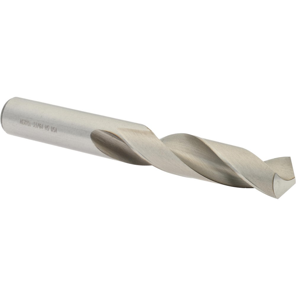 Hertel 89321806 Screw Machine Length Drill Bit: 0.5156" Dia, 118 °, High Speed Steel Image