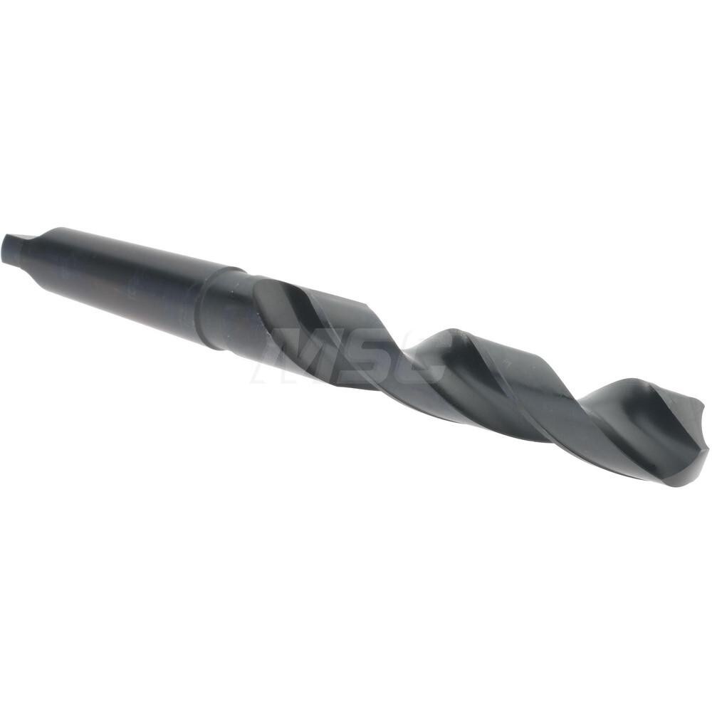 Taper Shank Drill Bit: 1.2188" Dia, 4MT, 118 °, High Speed Steel