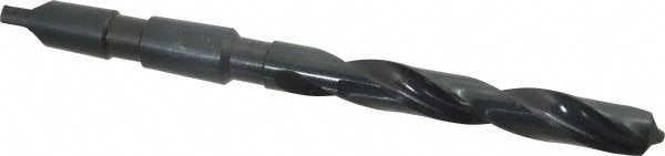 Hertel 89323257 Taper Shank Drill Bit: 0.8125" Dia, 3MT, 118 °, High Speed Steel Image