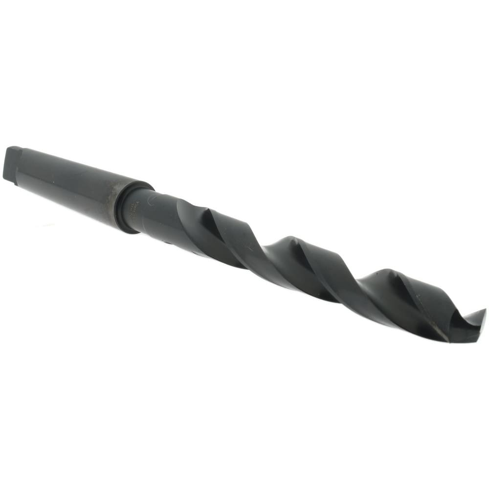 Hertel 89323513 Taper Shank Drill Bit: 19/32" Dia, 2MT, 118 ° Point, High Speed Steel Image