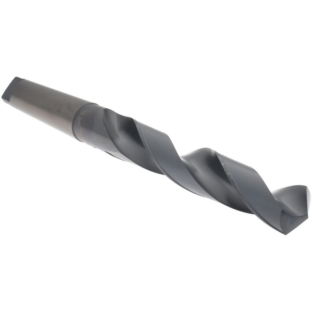 Hertel 89323786 Taper Shank Drill Bit: 1-3/4" Dia, 5MT, 118 ° Point, High Speed Steel Image