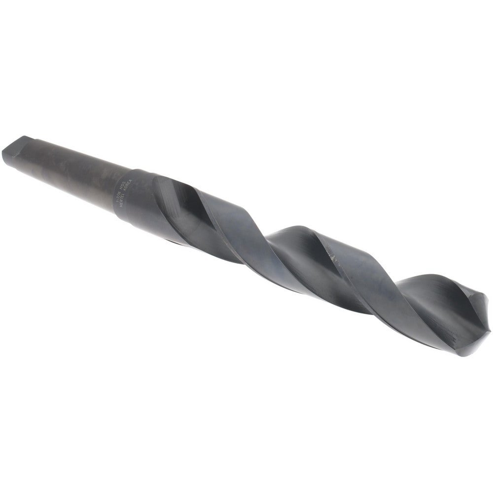 Hertel 89323943 Taper Shank Drill Bit: 1-7/16" Dia, 4MT, 118 ° Point, High Speed Steel Image