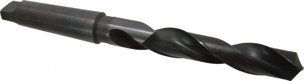 Hertel 89323968 Taper Shank Drill Bit: 1.5313" Dia, 4MT, 118 °, High Speed Steel Image